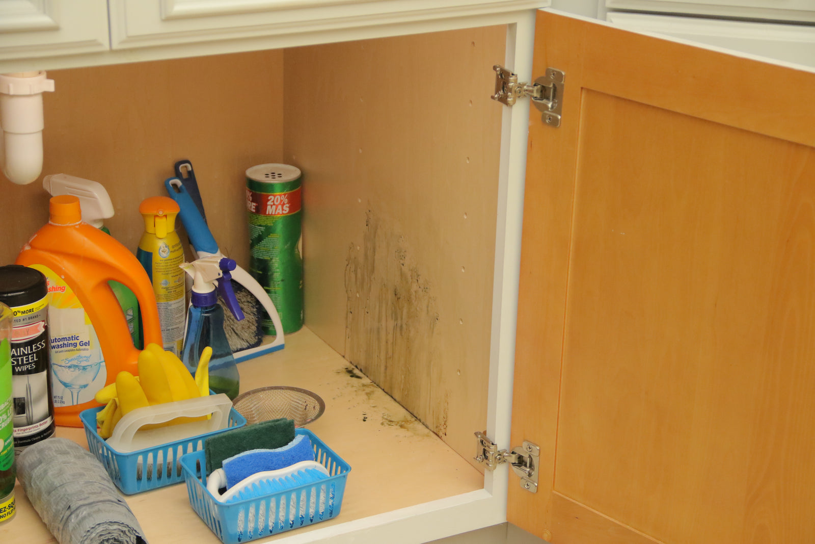 Organize and Clean Cabinets
